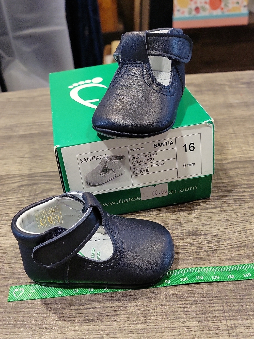 Baby Shoes/Newborn-6 Months(?)/ Handmade In Spain/ NWT/LEATHER